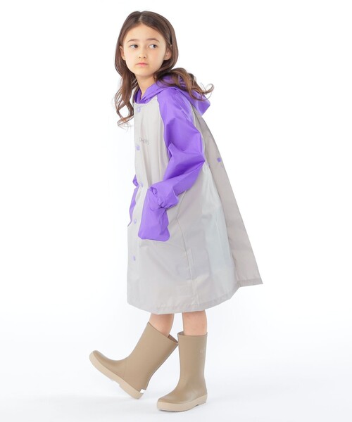 SHIPS(シップス)の「SHIPS KIDS:マルチカラー レインコート(レインコート/ポンチョ・キッズ・パープル系/ブルー系・SMALL/MEDIUM/LARGE)」の22枚目の写真