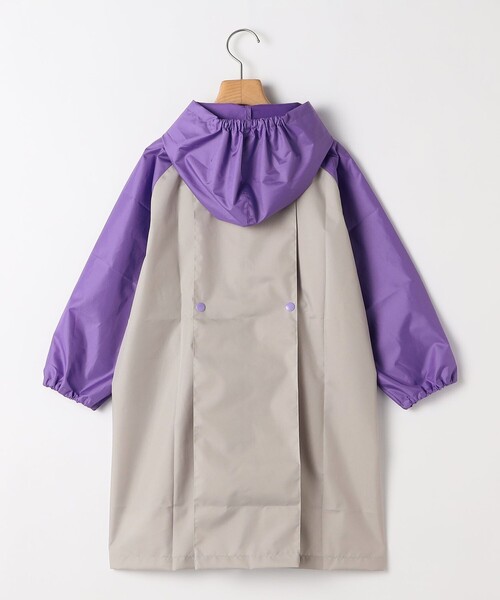 SHIPS(シップス)の「SHIPS KIDS:マルチカラー レインコート(レインコート/ポンチョ・キッズ・パープル系/ブルー系・SMALL/MEDIUM/LARGE)」の3枚目の写真