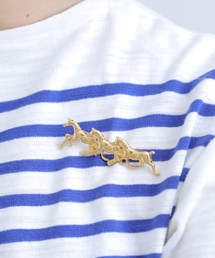 IENA | 《WEB限定/追加2》IENA CHEVAL 3ROW ブローチC(その他小物)