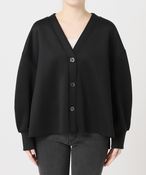 JOURNAL STANDARD relume(ジャーナルスタンダード レリューム)の「ソフトダンボールカーディガン(カーディガン/ボレロ・レディース・ブラック/ベージュ・FREE)」の19枚目の写真