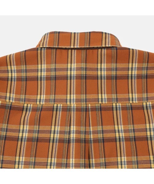 Timberland（ティンバーランド）の「【TOKYO DESIGN COLLECTIVE】ヤーン ダイ プレイド 長袖 シャツ ユニセックス（シャツ/ブラウス・メンズ・ブラウン系その他・LARGE/MEDIUM/SMALL/X-LARGE/XX-LARGE）」の6枚目の写真