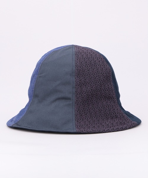 CA4LA（カシラ）の「HK PATCHY TULIP HAT 8（ハット・メンズ・ブラック/ネイビー・ONESIZE）」の6枚目の写真