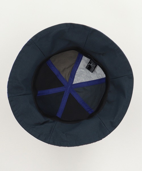 CA4LA（カシラ）の「HK PATCHY TULIP HAT 8（ハット・メンズ・ブラック/ネイビー・ONESIZE）」の7枚目の写真