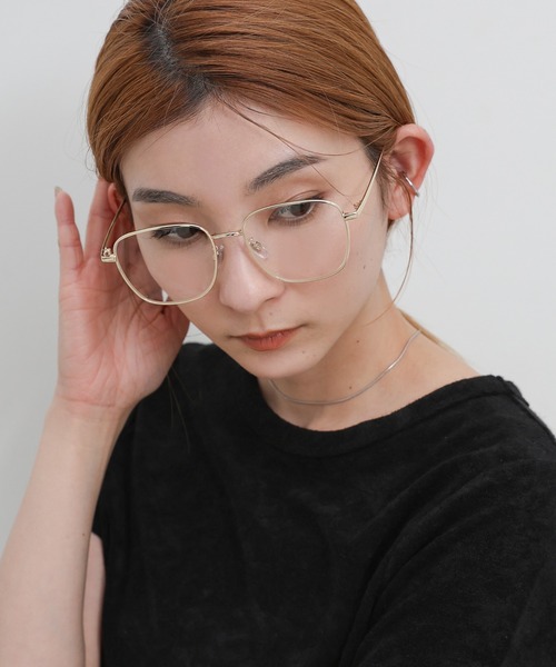 select MOCA(セレクトモカ)の「メタルフレームウェリントンサングラス(サングラス・レディース・シルバー/ゴールド・FREE)」の1枚目の写真