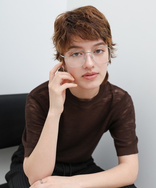 select MOCA(セレクトモカ)の「メタルフレームウェリントンサングラス(サングラス・レディース・シルバー/ゴールド・FREE)」の5枚目の写真