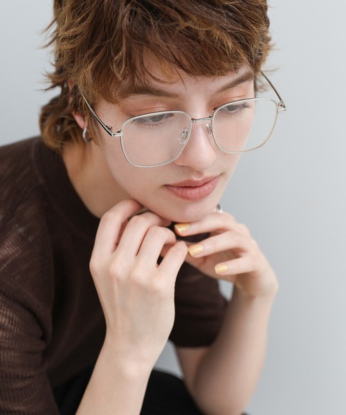 select MOCA(セレクトモカ)の「メタルフレームウェリントンサングラス(サングラス・レディース・シルバー/ゴールド・FREE)」の10枚目の写真