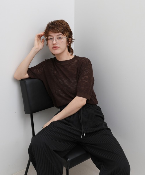 select MOCA(セレクトモカ)の「メタルフレームウェリントンサングラス(サングラス・レディース・シルバー/ゴールド・FREE)」の7枚目の写真