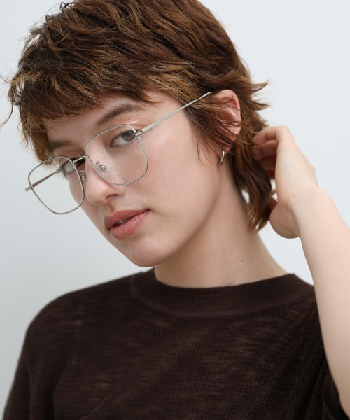 select MOCA(セレクトモカ)の「メタルフレームウェリントンサングラス(サングラス・レディース・シルバー/ゴールド・FREE)」の6枚目の写真