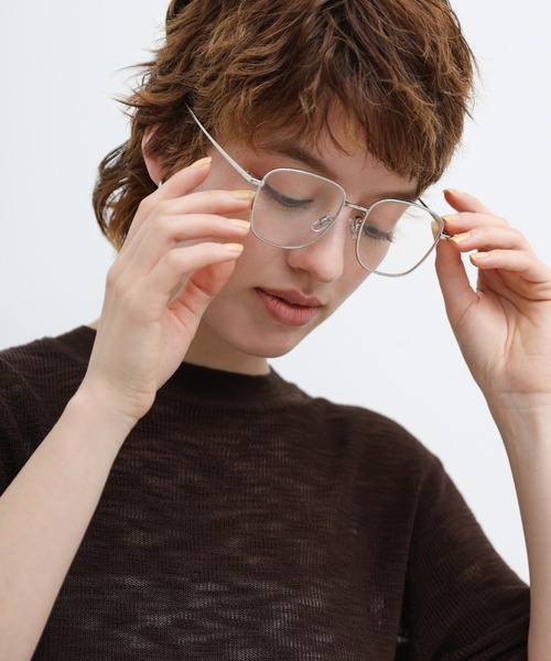 select MOCA(セレクトモカ)の「メタルフレームウェリントンサングラス(サングラス・レディース・シルバー/ゴールド・FREE)」の8枚目の写真