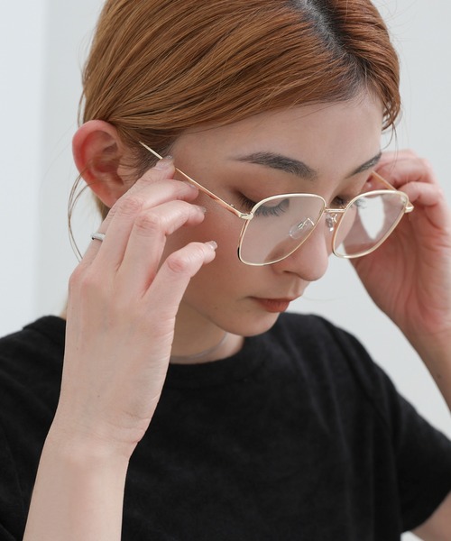 select MOCA(セレクトモカ)の「メタルフレームウェリントンサングラス(サングラス・レディース・シルバー/ゴールド・FREE)」の18枚目の写真