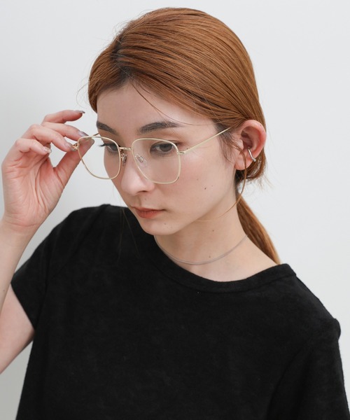 select MOCA(セレクトモカ)の「メタルフレームウェリントンサングラス(サングラス・レディース・シルバー/ゴールド・FREE)」の17枚目の写真