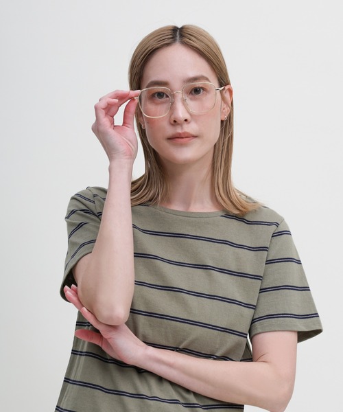 select MOCA(セレクトモカ)の「メタルフレームウェリントンサングラス(サングラス・レディース・シルバー/ゴールド・FREE)」の20枚目の写真