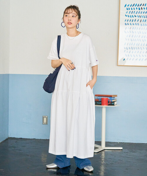 限定展開 Champion × FREAK'S STORE/チャンピオン 別注 ティアード