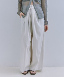 Obis＆（オビスアンド）の「エアリードレープ イージーワイドパンツ（その他パンツ）」