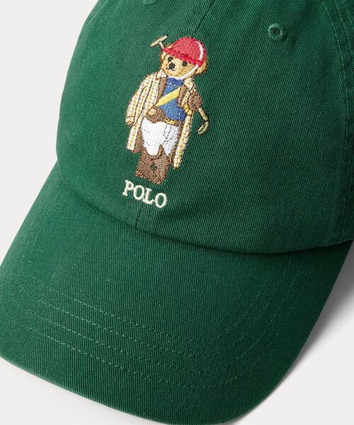 Polo ベア ツイル ボール キャップ（キャップ）｜POLO RALPH LAUREN