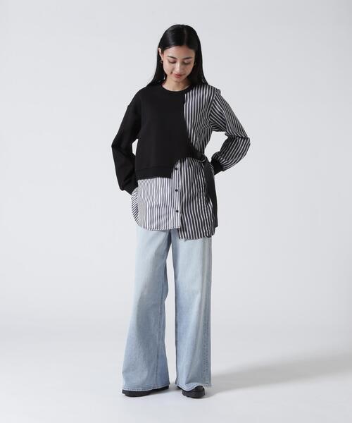 YANUK(ヤヌーク)の「YANUK(ヤヌーク) Wide flare MFT/57161382/ワイドフレア(デニムパンツ・レディース・その他35・24/25/23/26)」の2枚目の写真