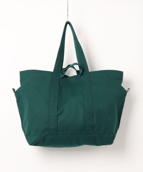 THE NORTH FACE(ザノースフェイス)の「THE NORTH FACE/ザ・ノース・フェイス トートバッグ SUNNY SIDE TOTE Lサイズ NM72605(トートバッグ・メンズ・ダークオリーブ/オフホワイト・FREE)」の3枚目の写真