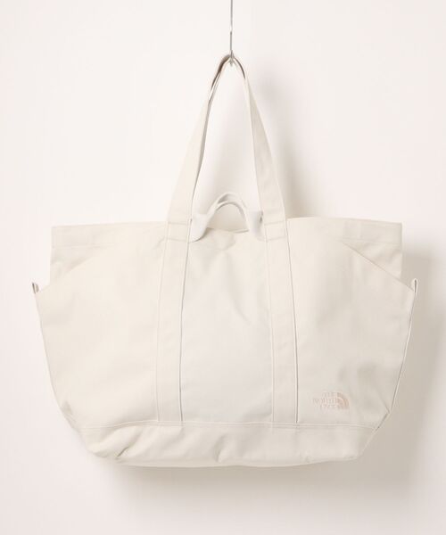 THE NORTH FACE(ザノースフェイス)の「THE NORTH FACE/ザ・ノース・フェイス トートバッグ SUNNY SIDE TOTE Lサイズ NM72605(トートバッグ・メンズ・ダークオリーブ/オフホワイト・FREE)」の13枚目の写真