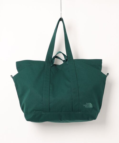 THE NORTH FACE(ザノースフェイス)の「THE NORTH FACE/ザ・ノース・フェイス トートバッグ SUNNY SIDE TOTE Lサイズ NM72605(トートバッグ・メンズ・ダークオリーブ/オフホワイト・FREE)」の14枚目の写真