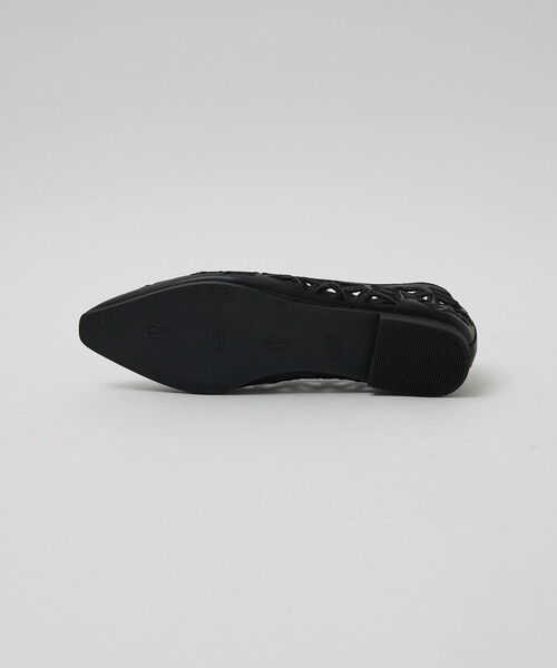 Au BANNISTER（オゥバニスター）の「レーザーカットパンプス（パンプス・レディース・ブラック/アイボリー/ピンク/シルバー・35/36/37/38/39/40）」の10枚目の写真