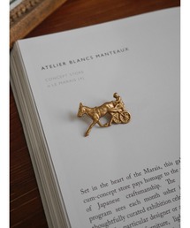 tone | 【Spill The Beans】BRASS馬車ブローチ(MA)(ブローチ/コサージュ)