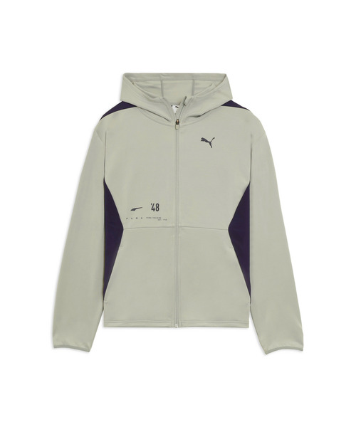 プーマ PUMA NFL☆ジャケット L エンジ色 プーマ レディース 長袖 ジャージ ジャケット TRN EDGE ニット