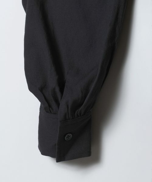 JEANASIS（ジーナシス）の「アシメフリルスキッパーチュニック/660216（チュニック・レディース・ホワイト/チャコールグレー/ブラック・FREE）」の8枚目の写真