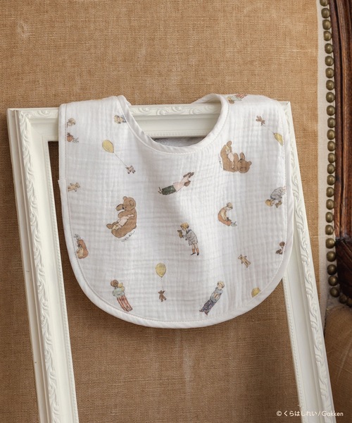 panpantutu（パンパンチュチュ）の「【くらはしれい】ガーゼおくるみ4点セット（おくるみ・キッズ・クリーム/ホワイト×ブラウン・FREE）」の22枚目の写真