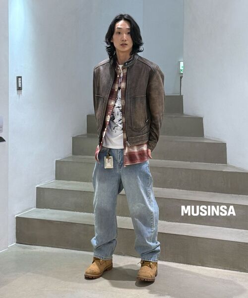 COVERNAT（カバーナット）の「リングサ レギュラーデニムパンツ ライトブルー（デニムパンツ・レディース・その他・SMALL/MEDIUM/LARGE/X-LARGE/XX-LARGE/X-SMALL）」の4枚目の写真