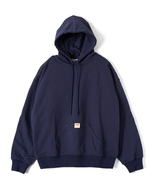 Russell Athletic(ラッセルアスレティック)の「RUSSELL ATHLETIC × BerBerJin / ラッセルアスレティック × ベルベルジン Nu Blend Sweat × Athletic jersey Double Face Hoodie プルオーバーパーカー シンプル 2026年春夏(パーカー・メンズ・ブラック/グレー/ネイビー・S/M/L/XL)」の3枚目の写真