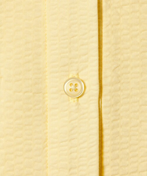 EMMEL REFINES（エメルリファインズ）の「＜EMMEL REFINES＞EM ワンダーウェーブ フロントタック ブラウス（シャツ/ブラウス・レディース・イエロー/ライトブルー/ホワイト・FREE）」の9枚目の写真