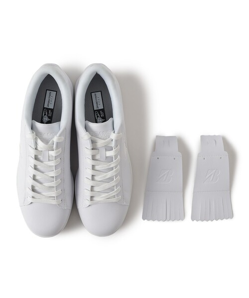 BEAMS GOLF（ビームスゴルフ）の「〈MEN〉【別注】〈MEN〉BRIDGESTONE GOLF / キルトタッセル ゴルフシューズ（スニーカー・メンズ・ホワイト・25.5cm/26.0cm/26.5cm/27.0cm/28.0cm）」の7枚目の写真