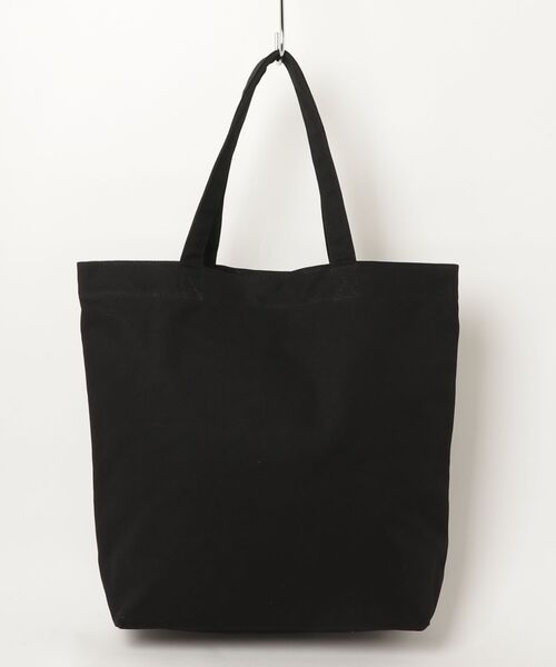 FIRST DOWN(ファーストダウン)の「【FIRST DOWN/ファーストダウン】CANVAS LOGO TOTE/キャンバスロゴトート(トートバッグ・メンズ・ブラック/アイボリー・FREE)」の16枚目の写真