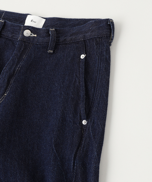 BAYCREW'S DEPO(ベイクルーズデポ)の「ETAT / エタ TYPE 005 LOFT BACK JEANS INDIGO RINCED(デニムパンツ・メンズ・ネイビー・46/44)」の3枚目の写真