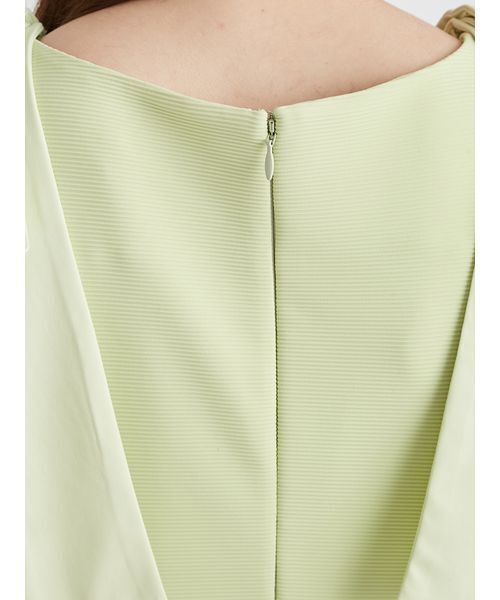 CELFORD(セルフォード)の「【多機能素材】ラッシュガードショルダーリボンワンピース(ワンピース・レディース・オフホワイト/ブラック・36/38)」の11枚目の写真