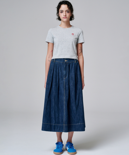 MALOUPE(マロップ)の「5210 クロップシグネチャーTシャツ (グレー)(Tシャツ/カットソー・レディース・グレー・FREE)」の9枚目の写真