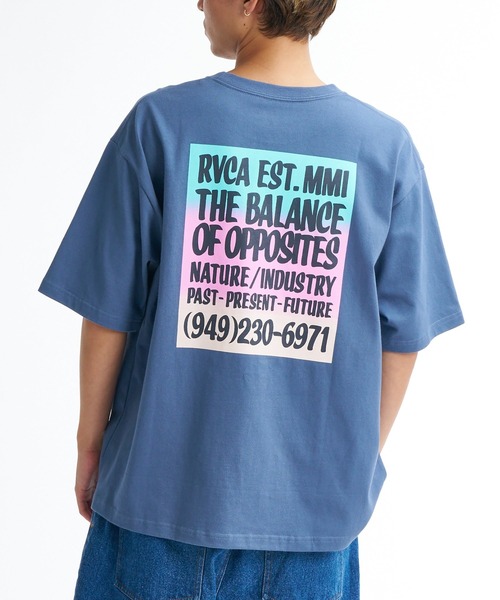 RVCA(ルーカ)の「RVCA メンズ SCREEN FADE ST Tシャツ 【2026年春夏モデル】(Tシャツ/カットソー・メンズ・ネイビー/ホワイト/ブラック・SMALL/MEDIUM/LARGE/X-LARGE)」の1枚目の写真