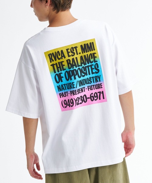 RVCA(ルーカ)の「RVCA メンズ SCREEN FADE ST Tシャツ 【2026年春夏モデル】(Tシャツ/カットソー・メンズ・ネイビー/ホワイト/ブラック・SMALL/MEDIUM/LARGE/X-LARGE)」の2枚目の写真