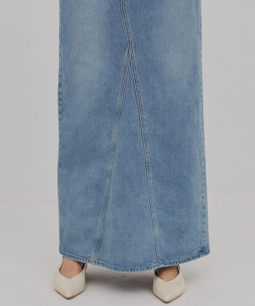 PUBLIC TOKYO(パブリックトウキョウ)の「【2026年春新作】PUBLIC DENIM SKIRT(デニムスカート・レディース・ブルー/ライトグレー・1/2)」の16枚目の写真