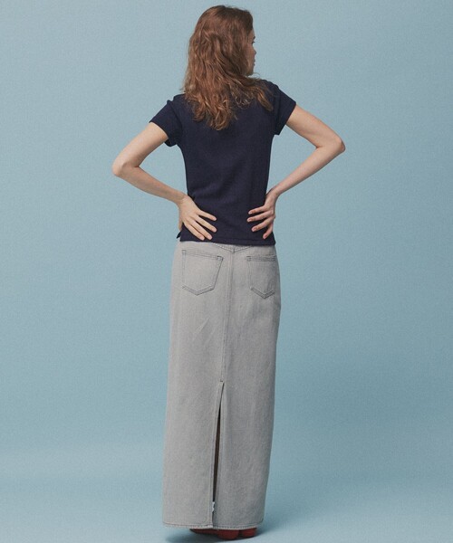 PUBLIC TOKYO(パブリックトウキョウ)の「【2026年春新作】PUBLIC DENIM SKIRT(デニムスカート・レディース・ブルー/ライトグレー・1/2)」の19枚目の写真
