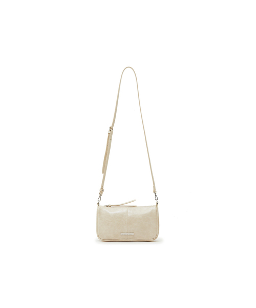 LAP(ラップ)の「CLASSIC WALLET CROSS BAG AS7AB242(メッセンジャーバッグ・レディース・チャコールグレー/ブラック/Beige・FREE)」の1枚目の写真