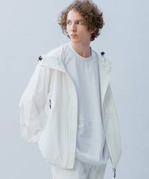 +phenix（プラスフェニックス）の「+phenix(プラスフェニックス) AIRFLOW HOODED JACKET   エアフロー フードジャケット（マウンテンパーカー）」