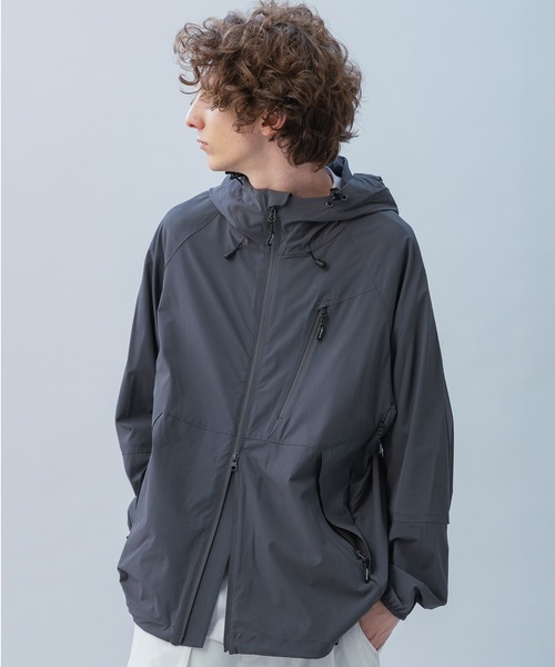セール】+phenix(プラスフェニックス) AIRFLOW HOODED JACKET