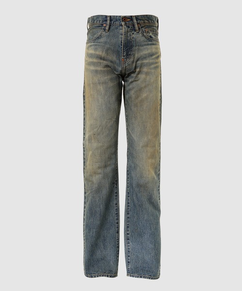 SUGARHILL(シュガーヒル)の「FADED MODERN DENIM PANTS STRAGHIT CUT(デニムパンツ・メンズ・インディゴブルー・30/32)」の1枚目の写真