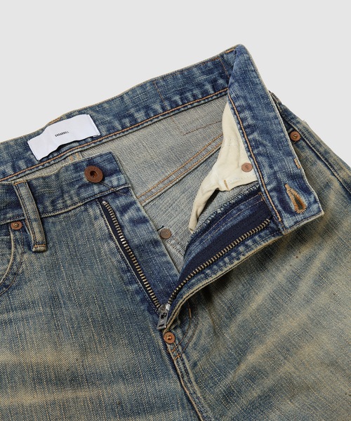 SUGARHILL(シュガーヒル)の「FADED MODERN DENIM PANTS STRAGHIT CUT(デニムパンツ・メンズ・インディゴブルー・30/32)」の3枚目の写真
