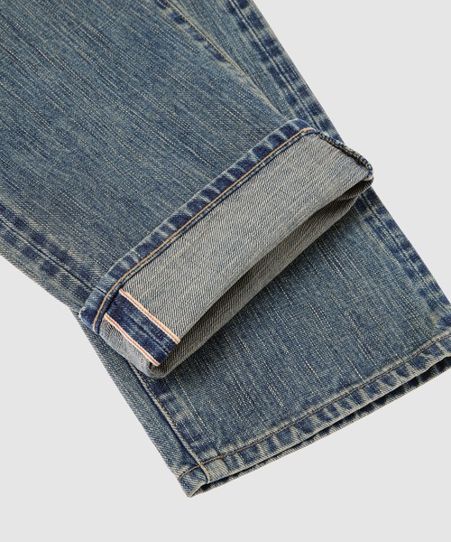SUGARHILL(シュガーヒル)の「FADED MODERN DENIM PANTS STRAGHIT CUT(デニムパンツ・メンズ・インディゴブルー・30/32)」の8枚目の写真