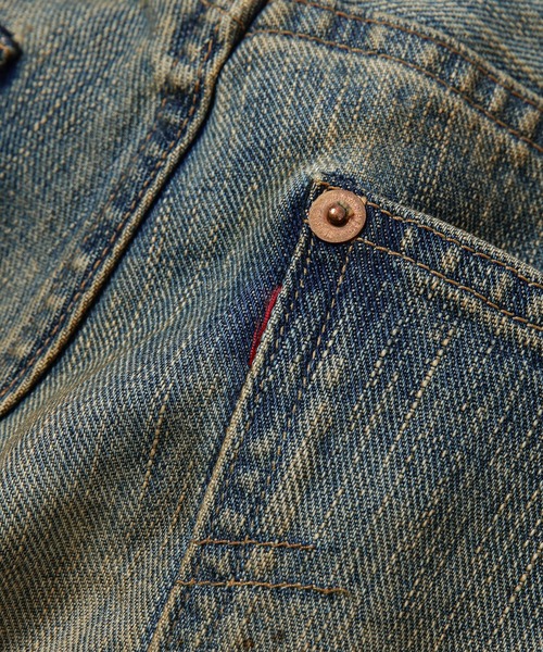 SUGARHILL(シュガーヒル)の「FADED MODERN DENIM PANTS STRAGHIT CUT(デニムパンツ・メンズ・インディゴブルー・30/32)」の7枚目の写真