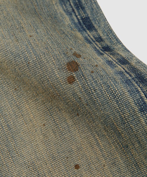 SUGARHILL(シュガーヒル)の「FADED MODERN DENIM PANTS STRAGHIT CUT(デニムパンツ・メンズ・インディゴブルー・30/32)」の9枚目の写真
