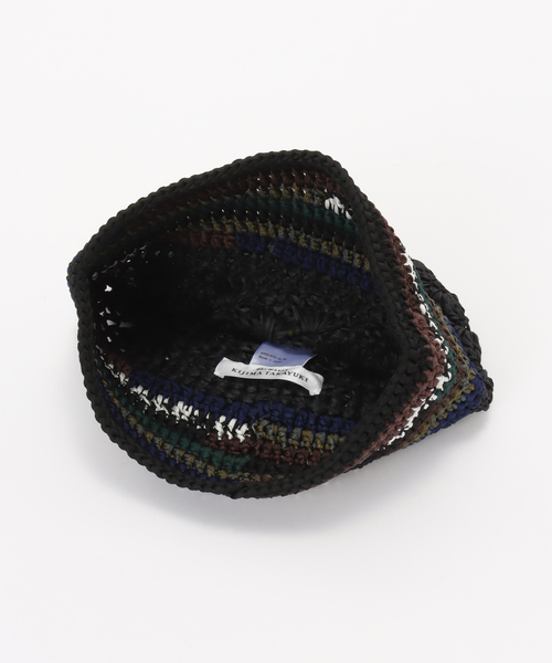 KIJIMA TAKAYUKI（キジマ　タカユキ）の「KIJIMA TAKAYUKI HAND KNIT BEANIE WKNY261210：ニットキャップ（ニットキャップ/ビーニー・レディース・ブラック・FREE）」の8枚目の写真