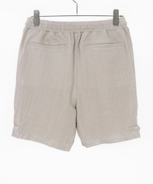 Maison code 13(メゾンコードサーティーン)の「mp14769-linen like belted shorts リネン風ショートパンツ(M26S-13)(その他パンツ・メンズ・ネイビー/グレイッシュベージュ・S/M/L)」の14枚目の写真